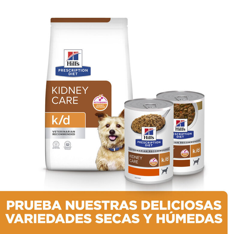 Hill's Prescription Diet Kidney Care k/d ração para cães, , large image number null